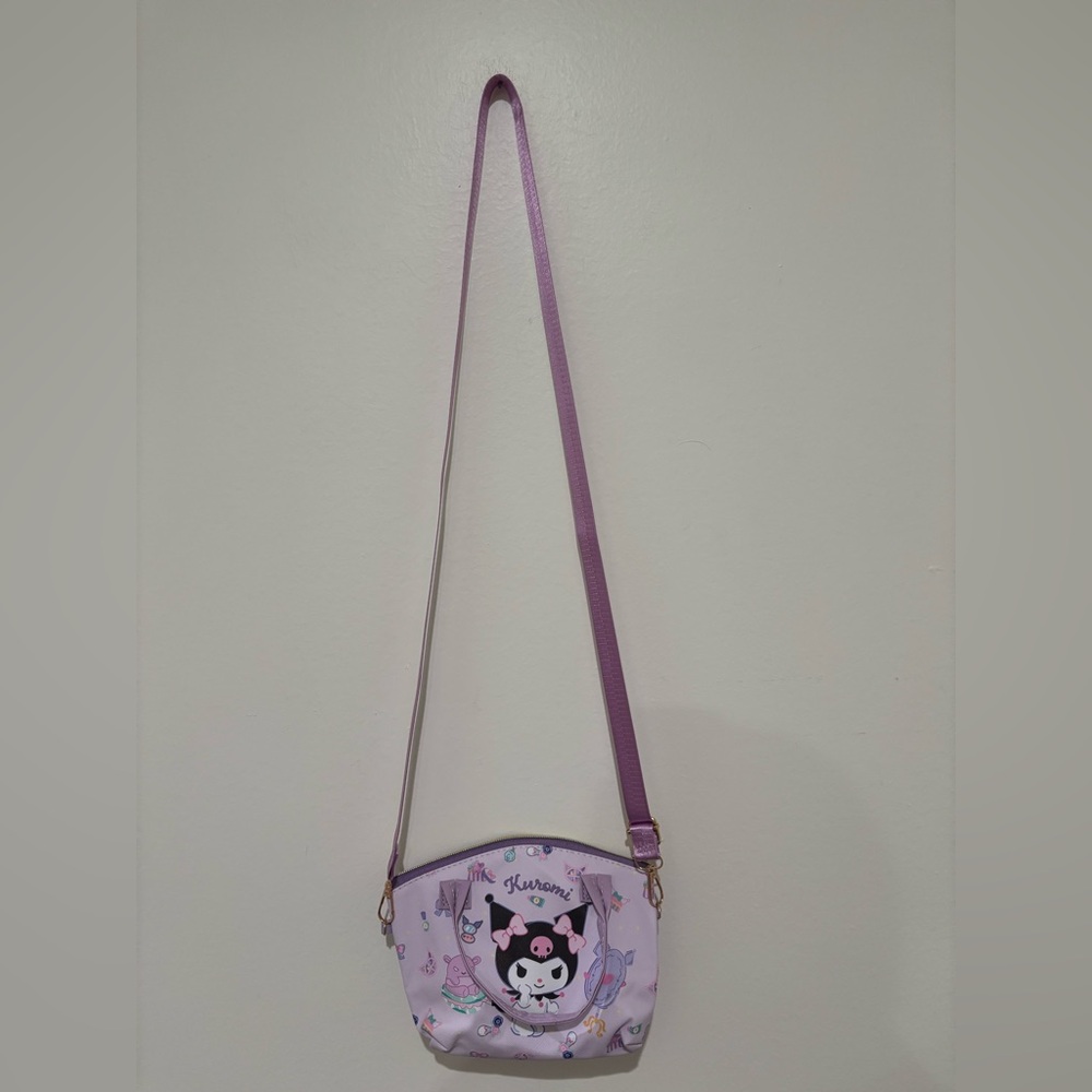 Kuromi Lavender Crossbody Bag - Women's Shoulder Purse